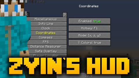 Zyin S Hud Mod For Minecraft 1 9 2 1 9 1 8 24hminecraft Com