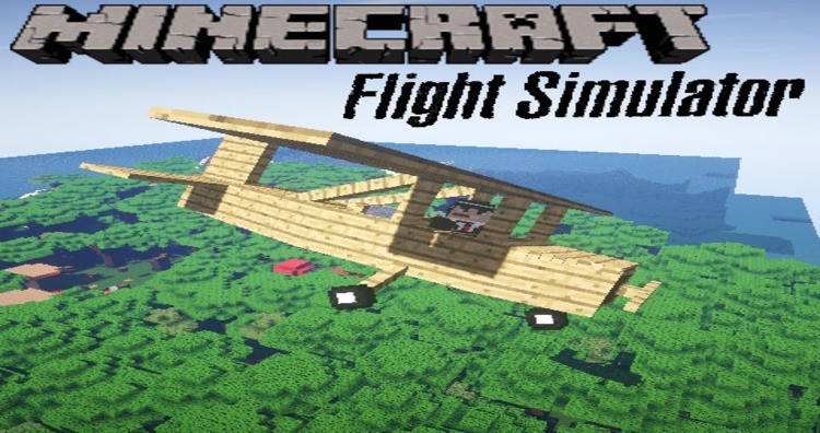 Flight Simulator Mod 1 11 2 1 10 2 1 9 4 For Minecraft 24hminecraft Com