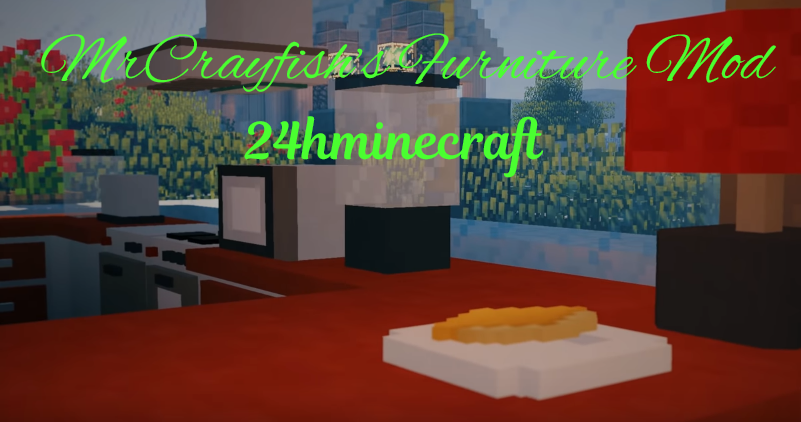 Realistic Modern Furniture Mod 1122 Minecraft How To