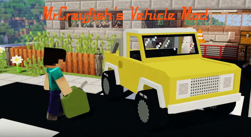 Mrcrayfishs Vehicle Mod Hminecraft