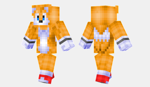 Tails Skin For Minecraft 3520