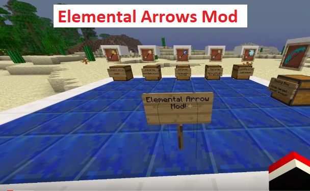 how to craft elemental arrows in minecraft