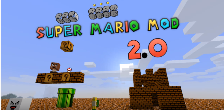 Super Mario Mod for Minecraft | 24hMinecraft.com