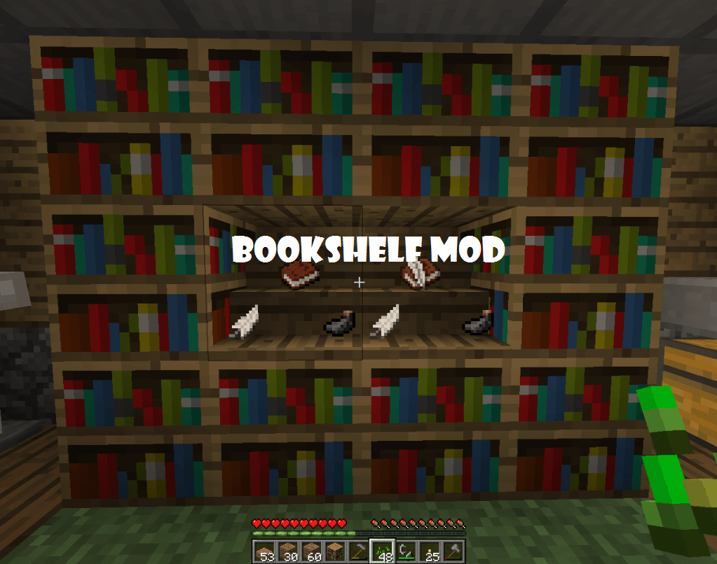 Bookshelf mod 1.12 2