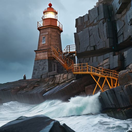 Final Logs and Structural Realities lighthouse build.