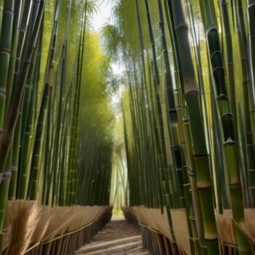 Guide on how to build a bamboo farm.