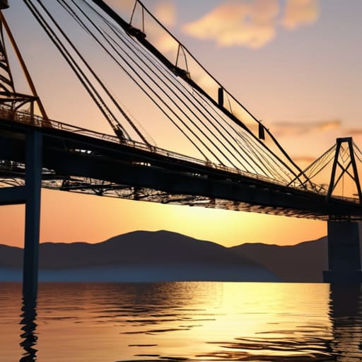 Steps on how to build a bridge.
