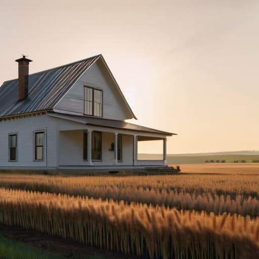 Learning how to build a farmhouse.