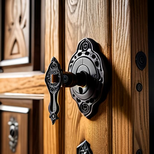 Guide on how to build a locked door.