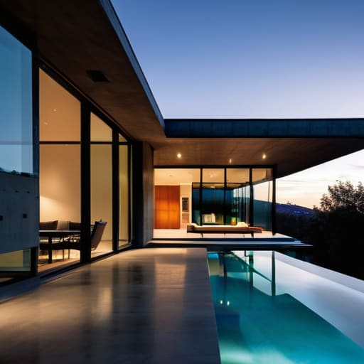 How to build a modern house lines.