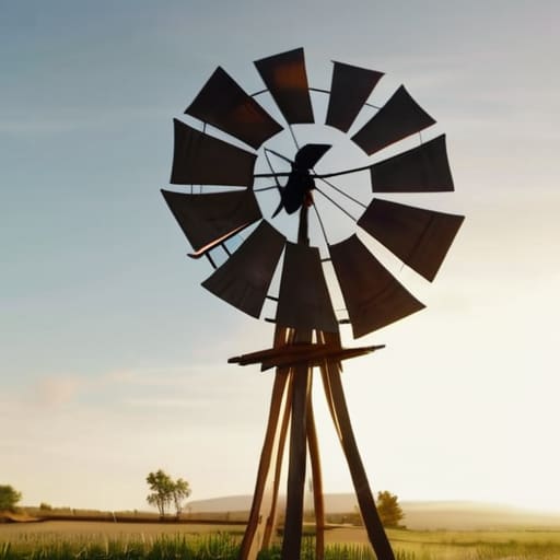 How to build a windmill that turns.
