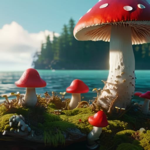 How to find a mooshroom mushroom island.