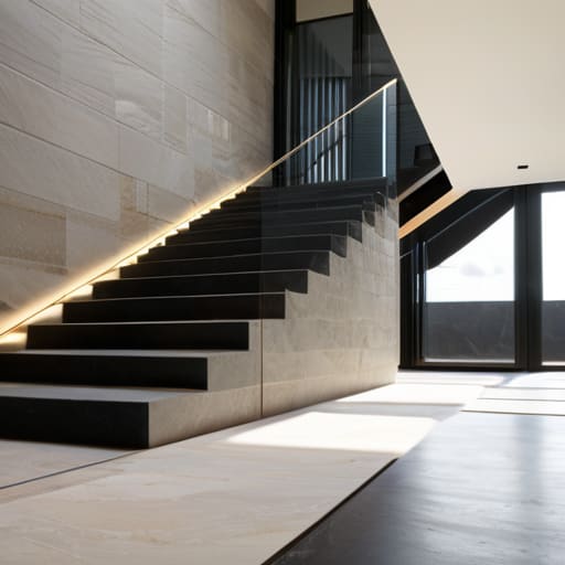 How to use stairs and slabs for detail.
