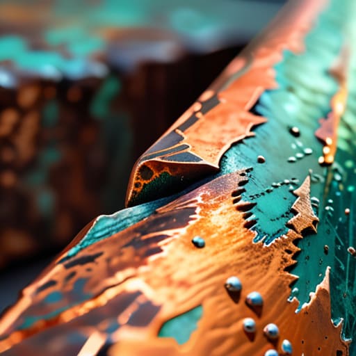 What copper and lightning rods added color.